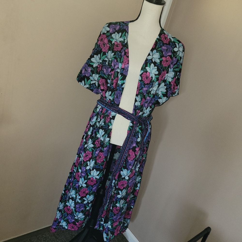 Swimsuits For All Coverup Duster Sz 10/12